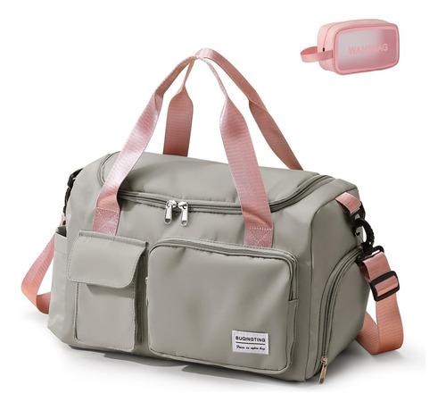 Bolso Deportivo Compartimento P/zapatos, Bolsillo Humedo_03