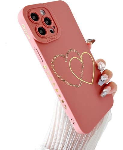 Funda Ankofave Para iPhone 12 Pro Max Pink