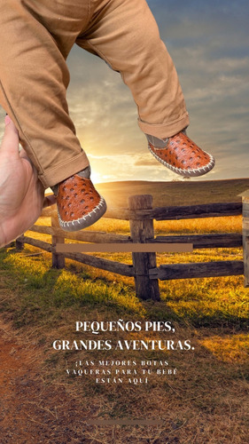 Botita Zapatos Tenis Bebé Niño Piel Primeros Pasos Caballo