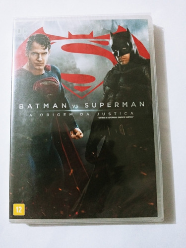 Dvd Batman Vs Superman A Origem Da Justiça