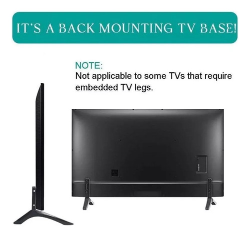 Universal Base Support For 32 A 65 Pulgadas Lcd Tv