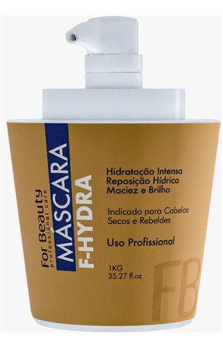 Máscara F-hydra For Beauty Professional Care 1kg