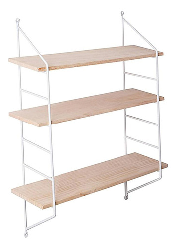 Estantes De Pared 3 Capas Flotante De Armario De Rack