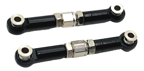 2 Accesorios De Varilla De Enlace De Dirección, Negro