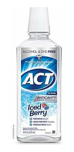 Act Anticavity Zero Alcohol Fluoride