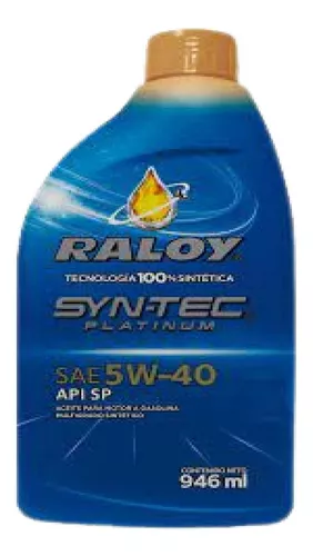 Raloy Syn-Tec Platinum Moto 4T Sae 10W-40