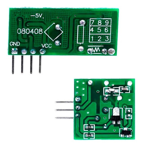 Modulo Rf Emisor Y Receptor 315mhz Comunicación Inalámbrica