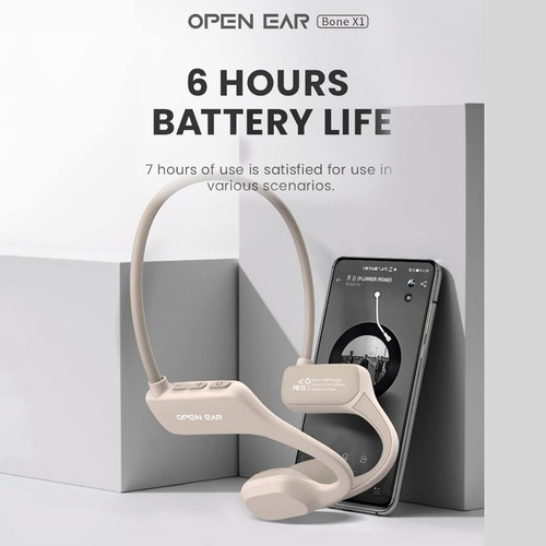 --auriculares Deportivos Abiertos Para Conducción Ósea, Inalámbricos, Bluetooth, Para Ciclismo, Con Micrófono, Impermeab