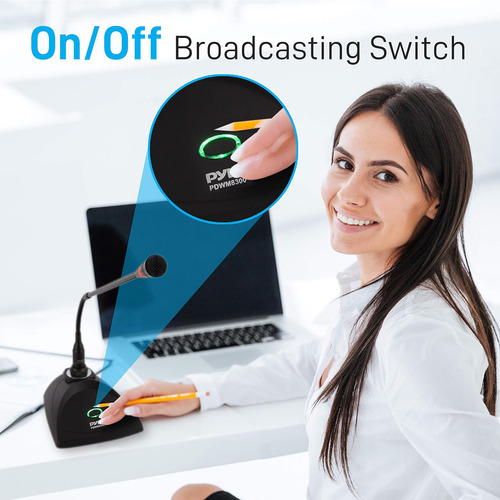 Sistema De Microfone Sem Fio Pyle 8 Channel - Micicão De Áud