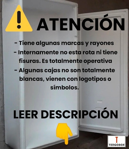 Imagen 5 de 6 de Cajas Termicas Conservadoras Tergopol Usadas