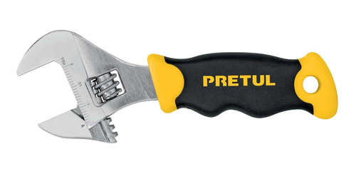 Llave Perico 6´ Corta Ajustable Mini Apertura 1´ Grip 28219
