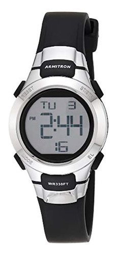 Reloj De Mujer Armitron Sport 457012blk Con Cronógrafo, Corr