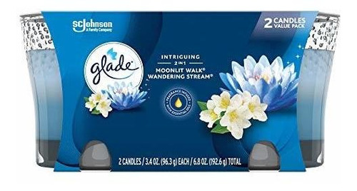 Ambientador Para Coche, Ambientador Glade 2en1 Jar Vela, Cam