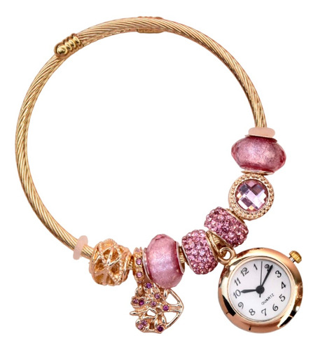 Reloj Y Pulsera Con Charm Diferentes Diseños