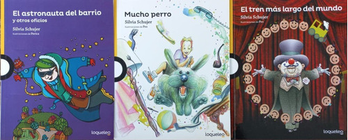 3 Libros Mucho Perro + El Tren + Astronauta - Loqueleo  