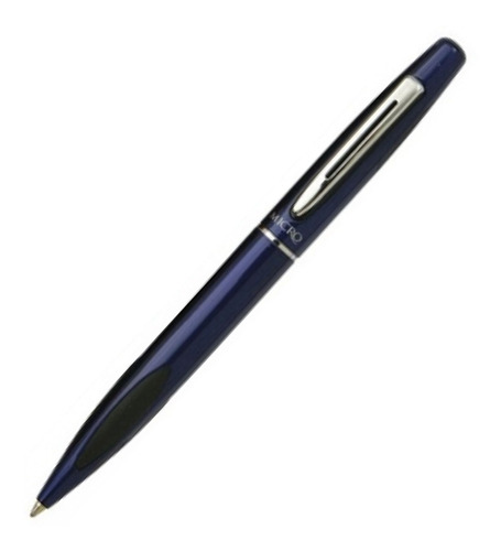 Boligrafo Micro Vip Colon Acero Azul Incluye Grabado