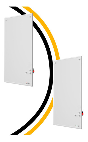 Combo Estufa Electrica Panel Calefactor 250w X 2 Unidades C