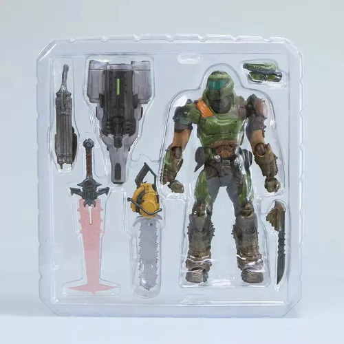 Figura De Juguete Figma Sp-140 Doom Slayer Eternal Action