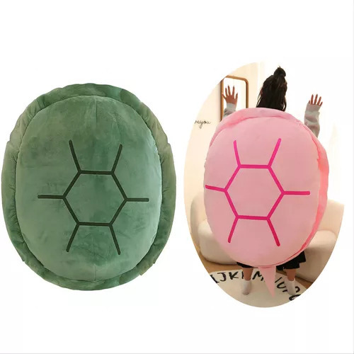 Almohadas De Concha De Tortuga Usable Cojín De Juguete,80 Cm