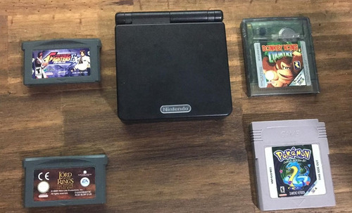 Gameboy Advance Sp + 4 Juegos