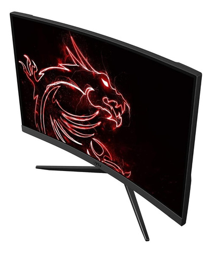 Imagen 3 de 5 de Monitor gamer curvo MSI Optix G32C4 led 31.5" negro 100V/240V