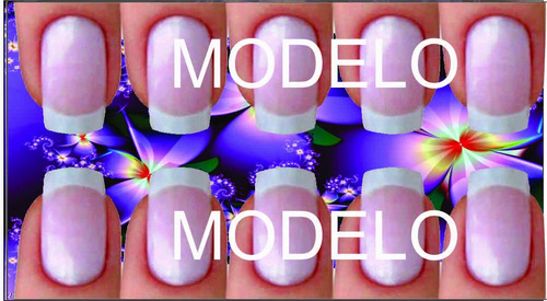 Adesivos De Unhas, Cartelas Para Adesivos De Unhas