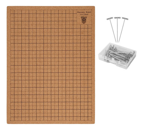 Tabla De Macramé Con Alfileres, Macram Portátil De Doble Car