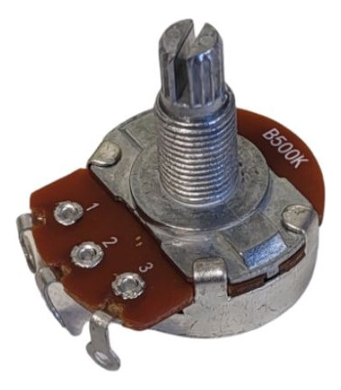 Potenciometro De Volumen Parquer 500k 18/24 Mm Uso Universal