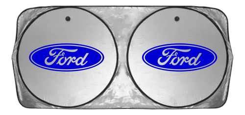 Sombra Parasol Cubresol Auto T2 Ford Fusion 2006-2018 Logo