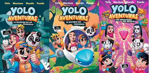 Trilogia Yolo Aventuras (serie De 3 Libros)  Original