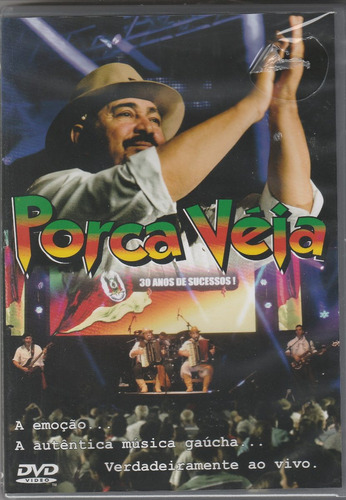 Porca Véia - Dvd 30 Anos De Sucessos! - Lacrado!!