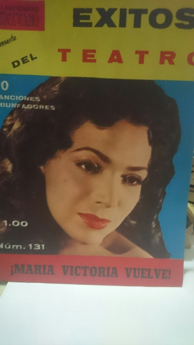 Cancionero Mexicano 131 María Victoria Marzo 1961