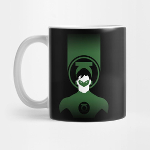 Taza Linterna Verde Green Lantern Superhéroe Freekomic A4