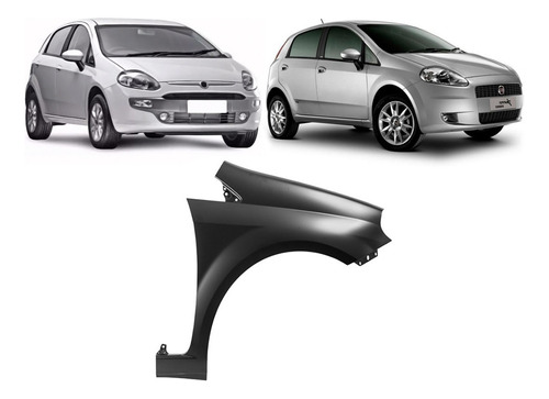 Guardabarro Fiat Punto 2013 2014 2015 2016 2017 Derecho