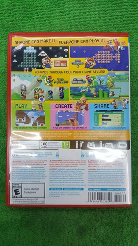 Super Mario Maker Wiiu Fisico (Usado)
