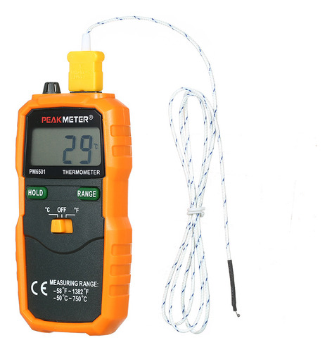 Termómetro Digital Tester Thermocouple Con Pantalla