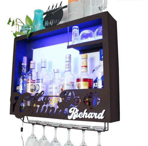 Cava Cantina Moderna Leds Porta Vinos Regalo Hombre Novio