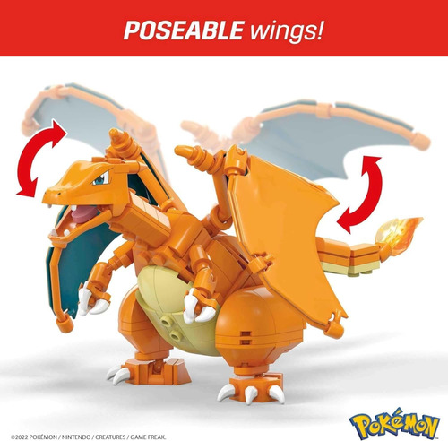 Mega Pokémon Juego De Juguetes De Construcción Charizard Con