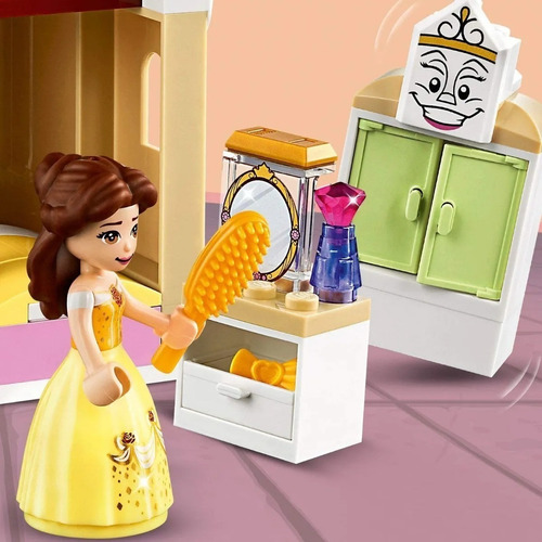 Lego Disney Celebracao De Inverno No Castelo Da Bela 43180