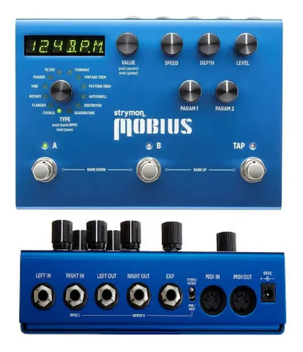 ギター mobius strymon Pedal Strymon Mobius Multidimensional Modulation | MercadoLivre