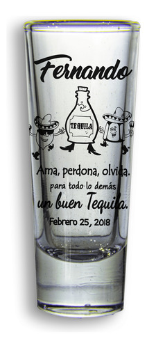 Tequileros Personalizados 150 Piezas 2 Oz