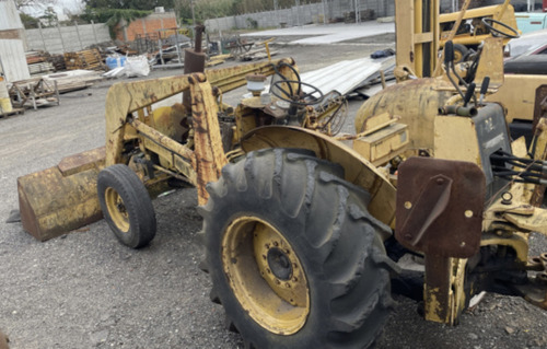 Pala Retro John Deere Retroexcavadora Motor A Reparar Envios