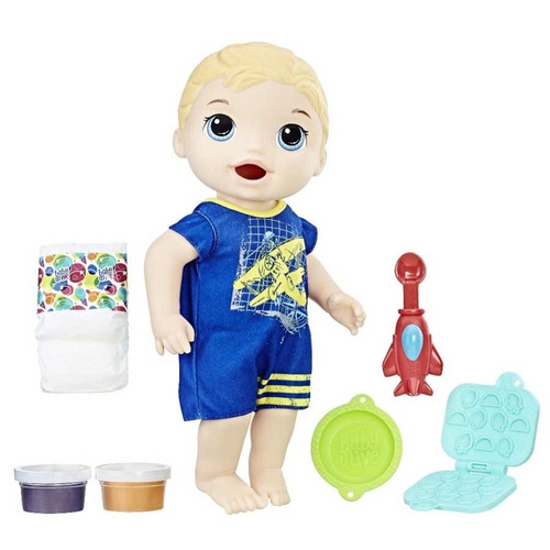 Muñeco Juguete Bebe Baby Alive Luke Comiditas Rapidas Hasbro