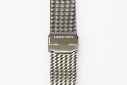 Imagen 7 de 10 de Reloj Cronos Tempus Blue Acero Inox Ultra Fino Resist Agua