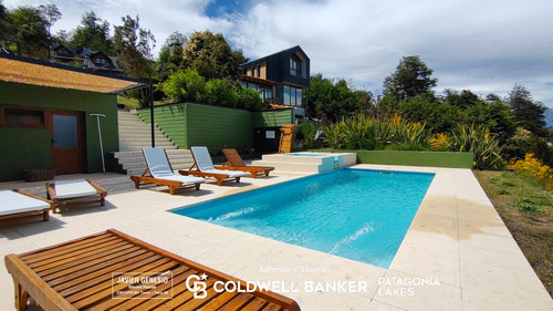 Venta Casa|cabaña Rosas 85m² 2 A 6 Personas Lote 700 M² B° Privado Quetrihué, Villa La Angostura
