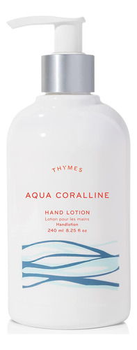 Thymes Locion De Manos Bomba De Plata - 8.25 Fl Oz - Aqua Co