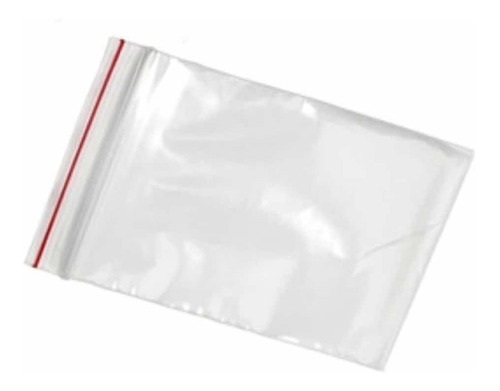 Imagen 2 de 2 de Bolsas Con Cierre Hermético Zipper 12x17 Cm Paquete X 100. U