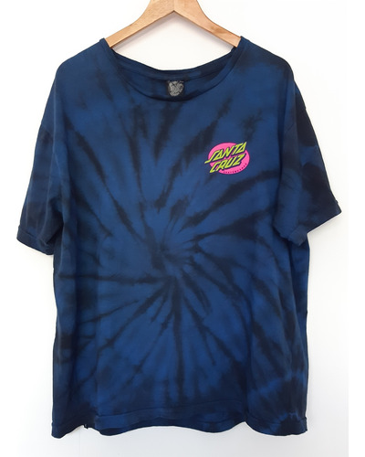 Remera Santa Cruz Skateboards Batik Roskopp - Talle L