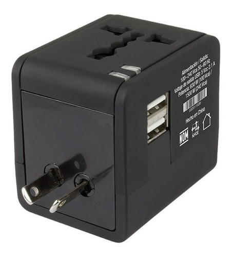 Adaptador De Conectores Para Viaje Perfect Choice Pc-240341