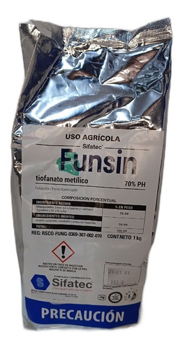 1kg Funsin Fungicida Tiofanato Metalico